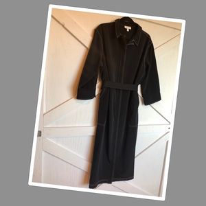 Prologue Midi Dress with Contrast Stiching